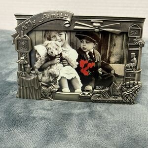 Sixtrees Pewter My Family Photo Frame 5” X 3 1/2’’